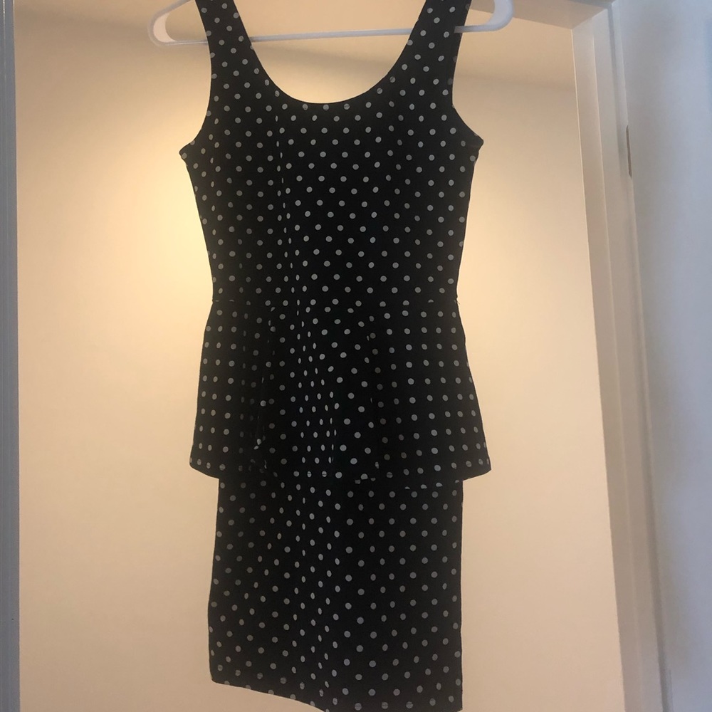 Black & White Polka Dot dress